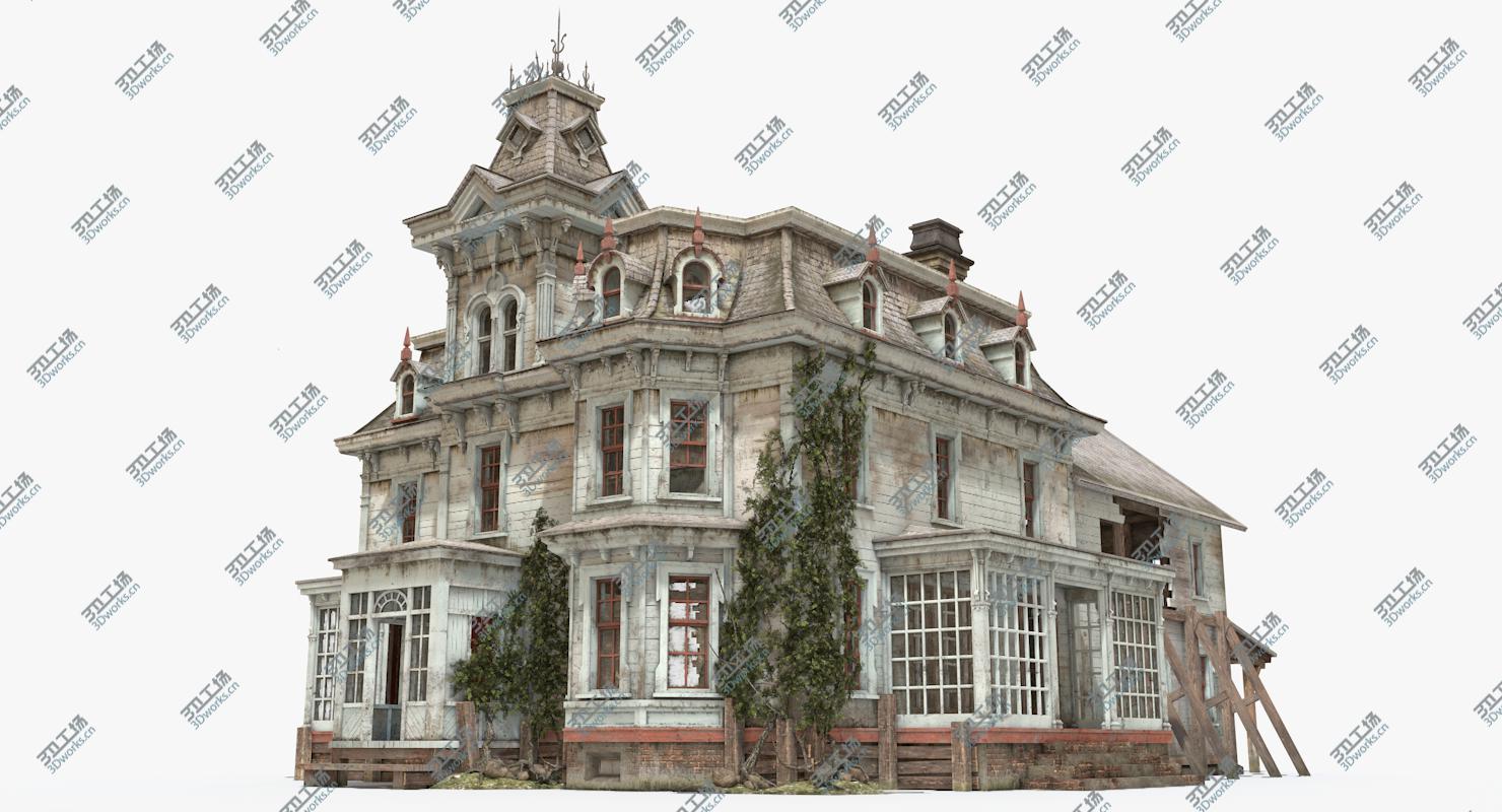 images/goods_img/2021040232/Old Abandoned House Victorian 3D/2.jpg